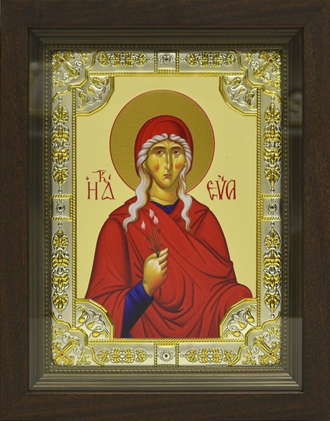 Икона Ева праматерь, в киоте 24х30 см 25591