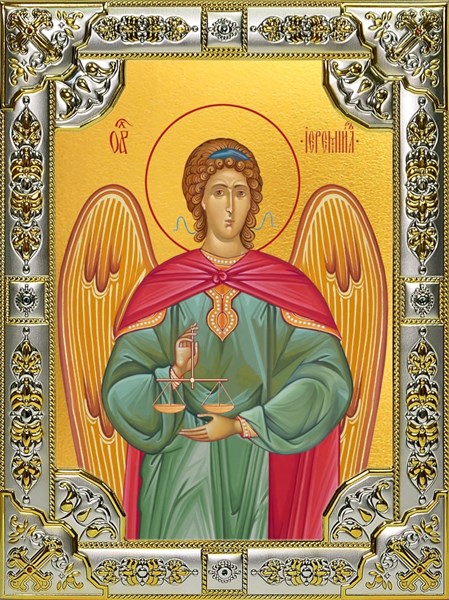 Икона Иеремиил Архангел, 18х24 см, со стразами 25594