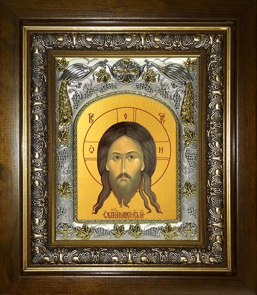 Икона Спас Нерукотворный, в киоте 20х24 см 25658