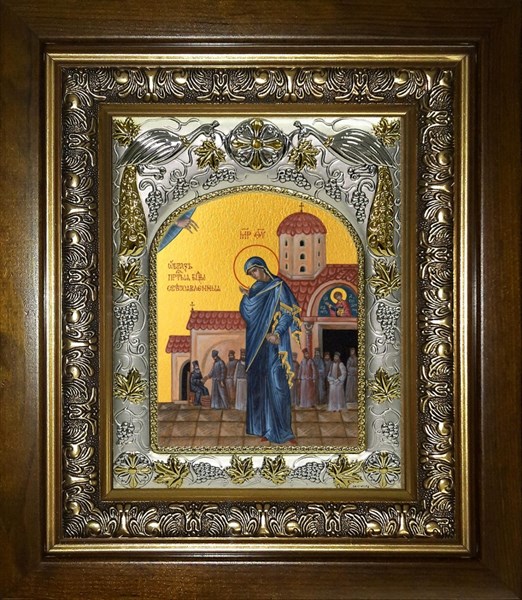 Икона Светоявленная икона Божией Матери, в киоте 20х24 см 25941 - фото 39592