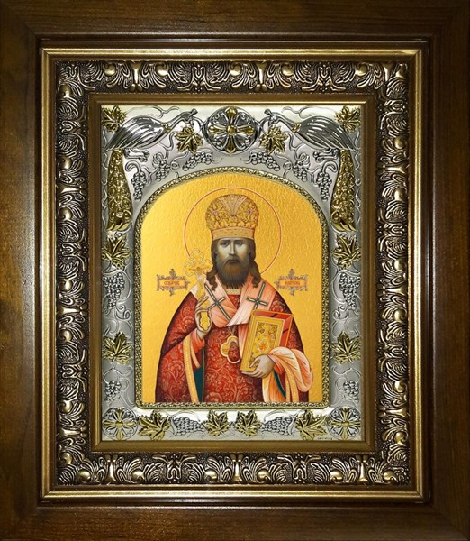 Икона Иларион (Троицкий) священномученик, в киоте 20х24 см 25965 - фото 39613