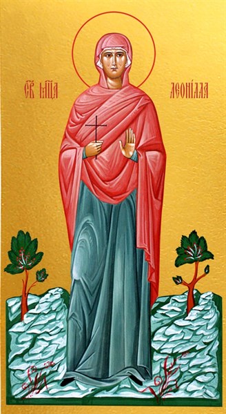 Икона Леонилла (Неонилла) Лангонийская, мученица 26044