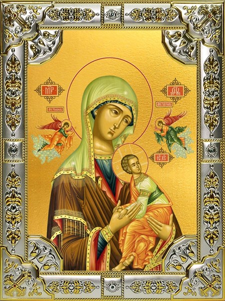 Икона Страстная икона Божией Матери, 18х24 см 26091 - фото 39738