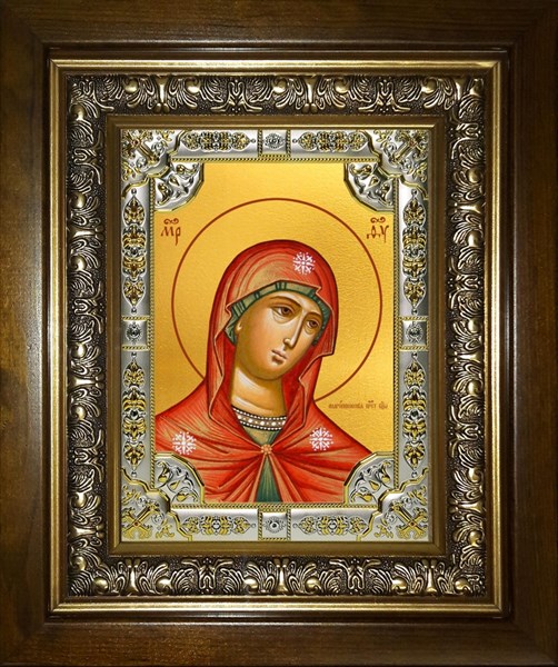 Икона Андрониковская икона Божией Матери, в киоте 24х30 см 26130