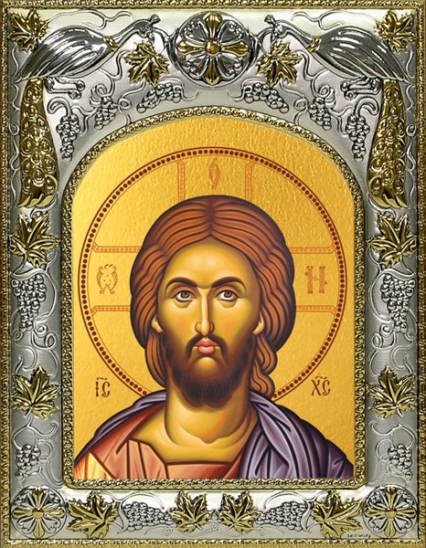 Икона Господь Вседержитель, 14х18 см 26287