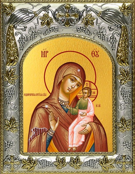 Икона Седмиезерская икона Божией Матери, 14х18 см 26322