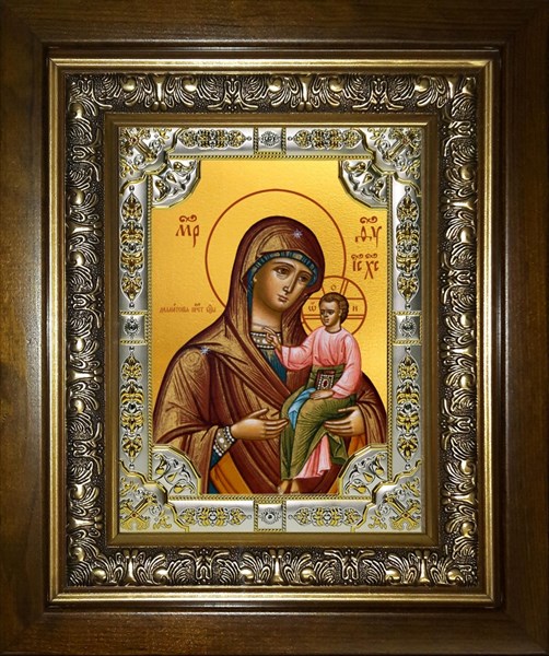 Икона Далматская икона Божией Матери, в киоте 24х30 см 26348 - фото 39988