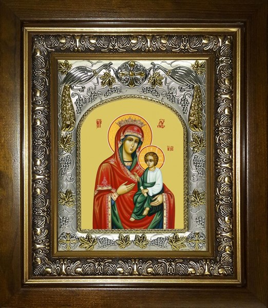 Икона Скоропослушница, икона Божией Матери, в киоте 20х24 см 26475 - фото 40113