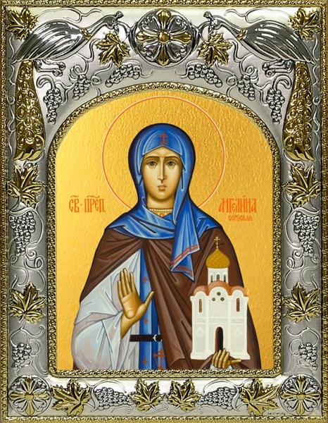 Икона Ангелина Сербская Блаженная, 14х18 см 26526 - фото 40163