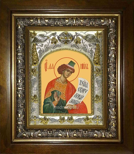 Икона Даниил пророк, в киоте 20х24 см 26615