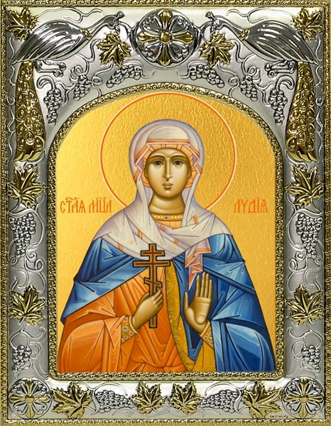 Икона Лидия мученица, 14х18 см 26787