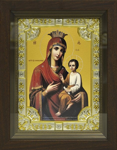 Икона Скоропослушница, икона Божией Матери, в киоте 24х30 см 26903 - фото 40536