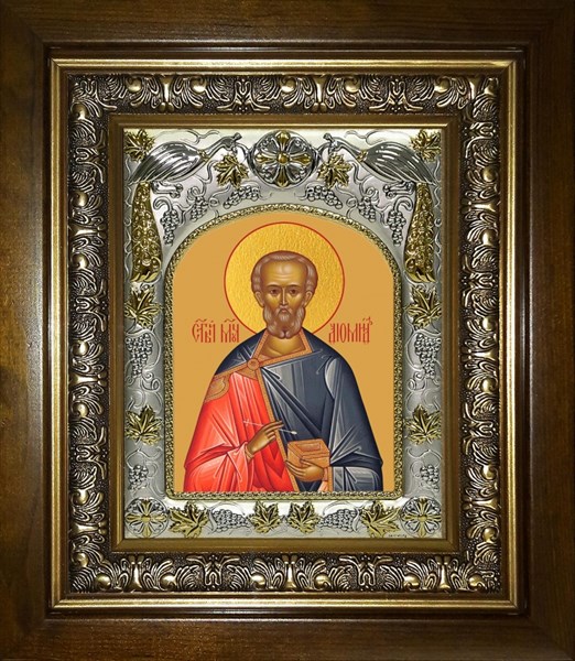 Икона Диомид Тарсянин Никейский, врач, мученик, в киоте 20х24 см 26931