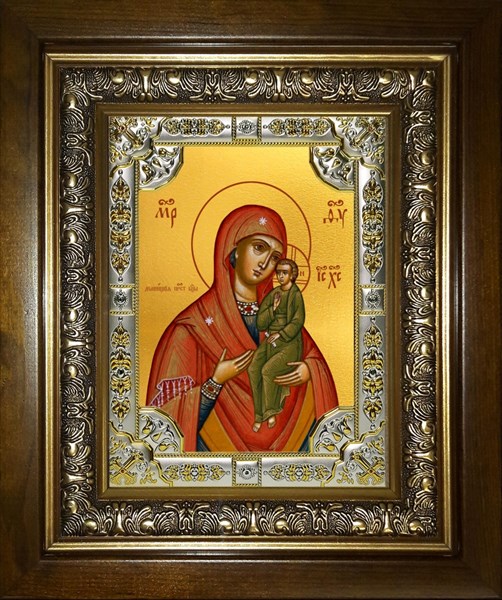 Икона Домницкая икона Божией Матери, в киоте 24х30 см 27194 - фото 40823