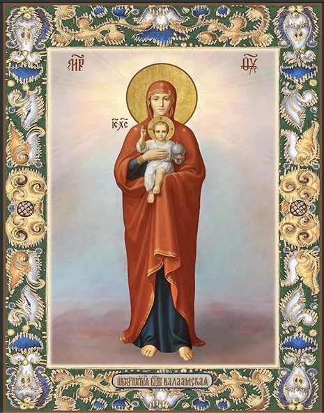 Икона Валаамская икона Божией Матери 27256