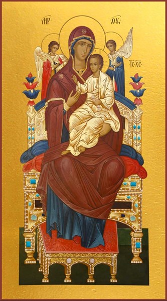 Икона Всецарица икона Божией Матери 27274 - фото 40901