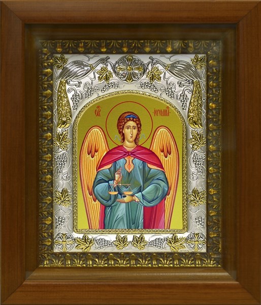 Икона Иеремиил Архангел, в киоте 20х24 см 27385