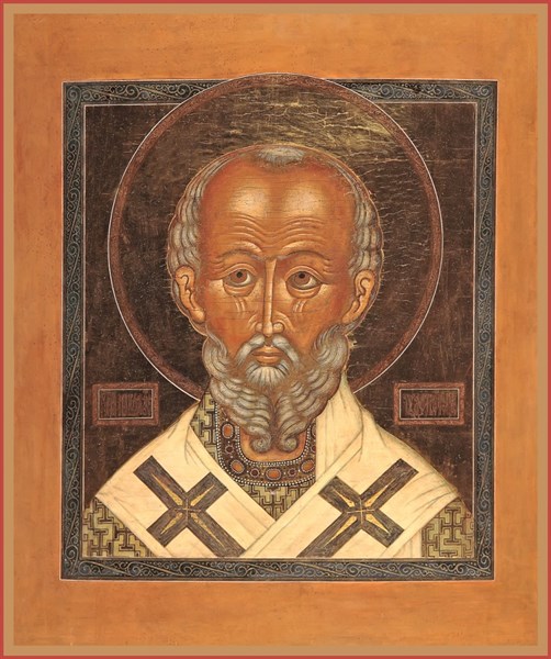 Икона Николай чудотворец, архиепископ Мир Ликийских, святитель 27671 - фото 41284