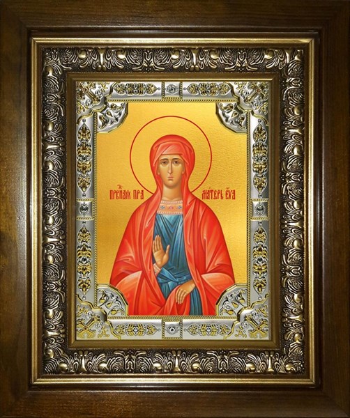 Икона Ева праматерь, в киоте 24х30 см 27737