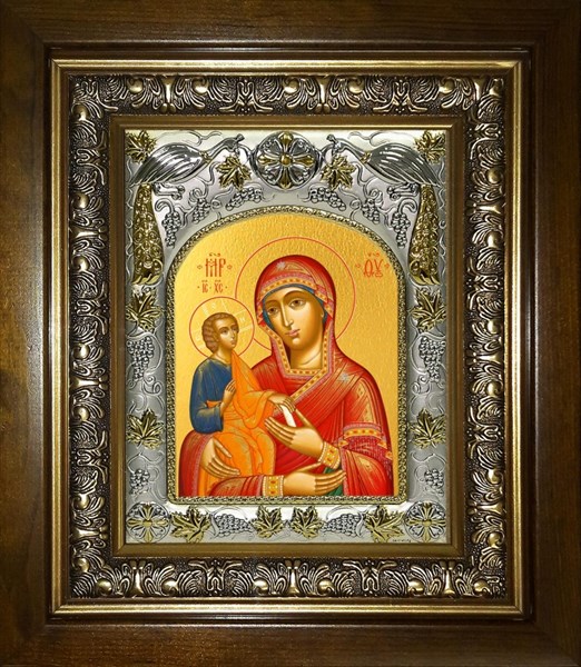 Икона Троеручица, икона Божией Матери, в киоте 20х24 см 27792 - фото 41403
