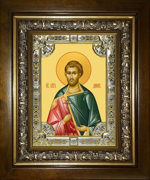 Икона Дион Римский, мученик, в киоте 24х30 см 27917