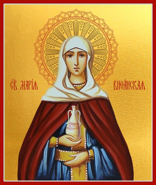 Икона Мария Вифанская, сестра Лазаря Четверодневного, праведная 27943