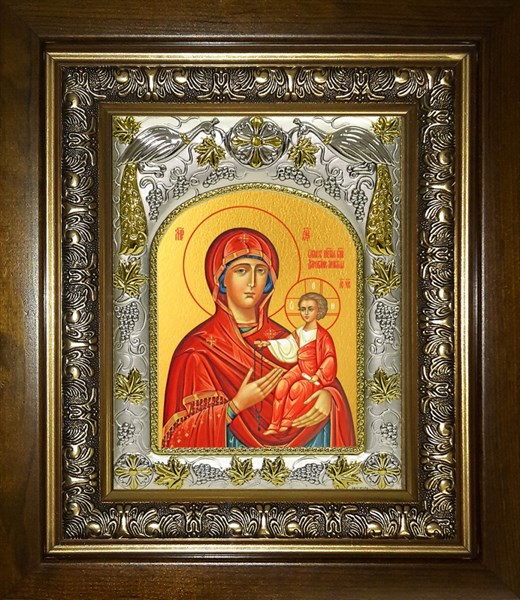 Икона Дарование молитвы икона Божией Матери, в киоте 20х24 см 27984