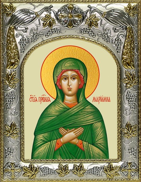Икона Мариамна праведная, 14х18 см 28008
