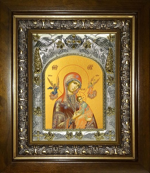 Икона Страстная икона Божией Матери, в киоте 20х24 см 28083 - фото 41693