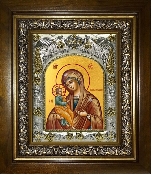Икона Холмская икона Божией Матери, в киоте 20х24 см 28102