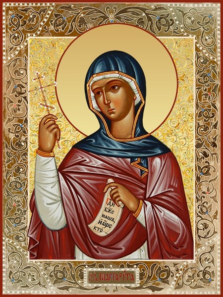 Икона Маргарита Антиохийская, великомученица 28110 - фото 41720