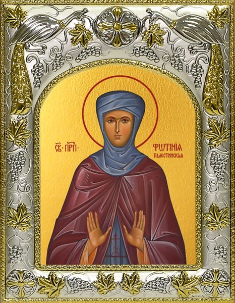 Икона Фотиния (Светлана) Палестинская, преподобная, 14х18 см 28178