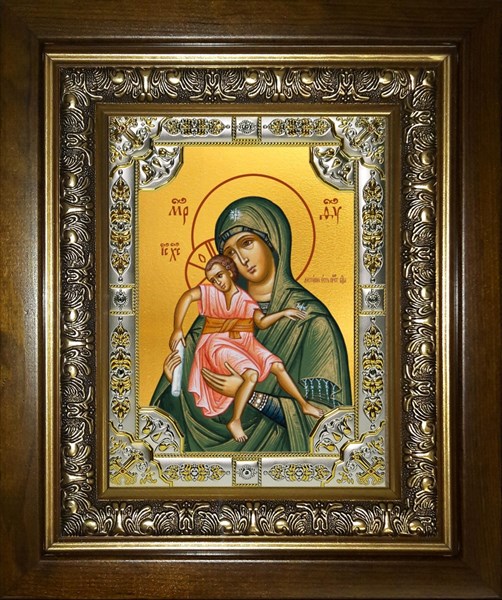 Достойно Есть, икона Божией Матери, в киоте 24х30 см 28285