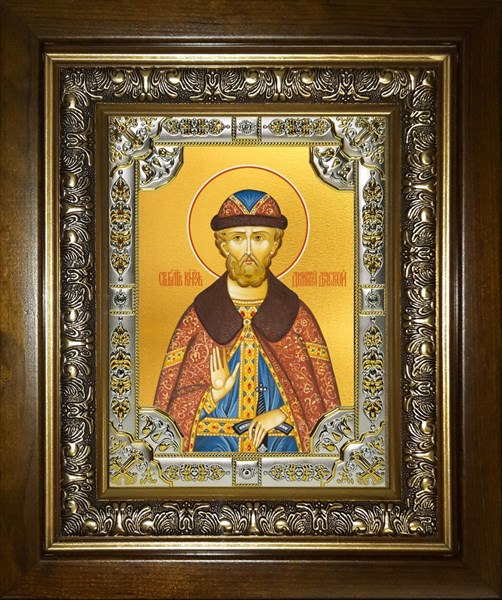 Икона Димитрий (Дмитрий) Донской благоверный князь, в киоте 24х30 см 28311 - фото 41913