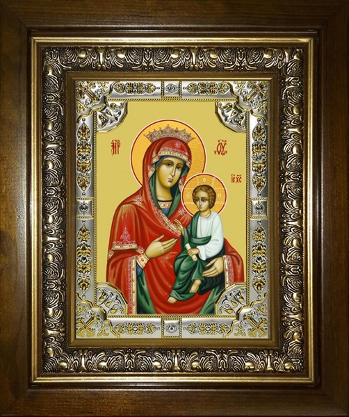 Икона Скоропослушница, икона Божией Матери, в киоте 24х30 см 28376 - фото 41976