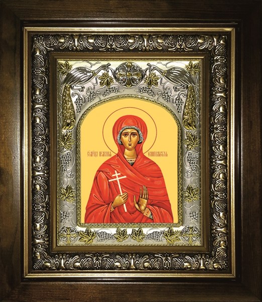 Икона Иулиания Илиопольская, в киоте 20х24 см 28408 - фото 42008