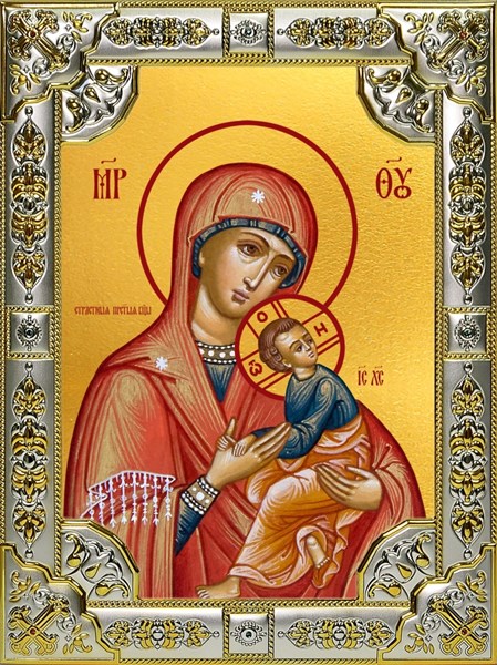 Икона Страстная икона Божией Матери, 18х24 см 28745 - фото 42335