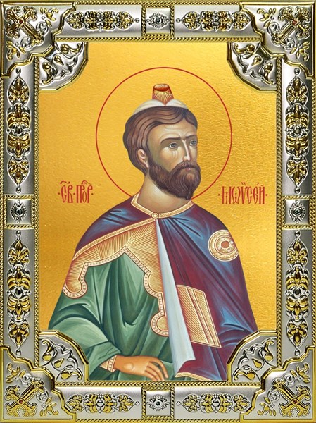 Икона Моисей пророк, 18х24 см, со стразами 28881