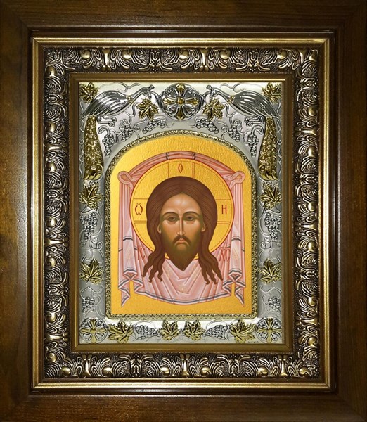 Икона Спас Нерукотворный, в киоте 20х24 см 28893