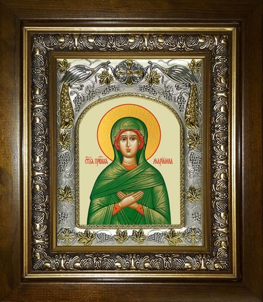 Икона Мариамна праведная, в киоте 20х24 см 28932