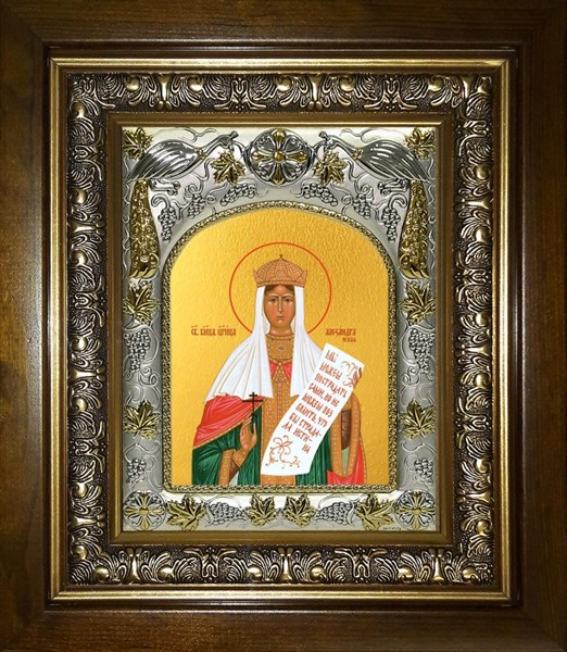 Икона Александра Романова, в киоте 20х24 см 29000