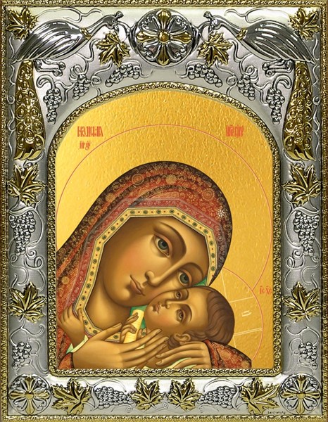 Икона Корсунская икона Божией Матери, 14х18 см 29002