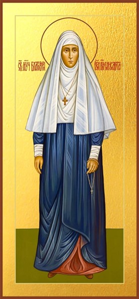 Икона Елизавета, Елисавета преподобномученица, великая княгиня 29021