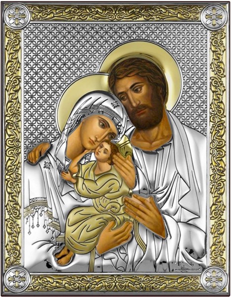 Икона Святое Семейство, 14х18 см 29090
