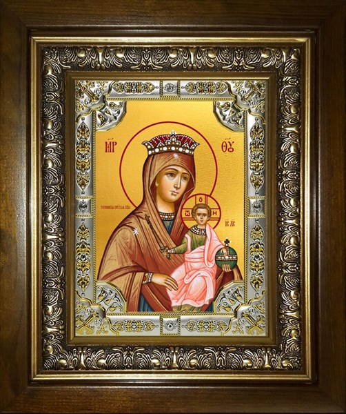 Икона Тотемская икона Божией Матери, в киоте 24х30 см 29150
