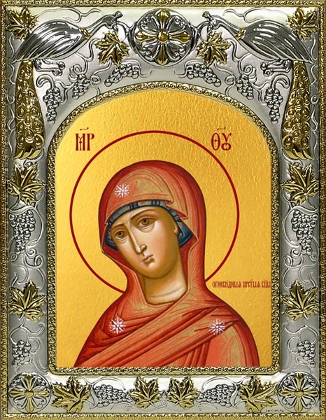 Икона Огневидная икона Божией Матери, 14х18 см 29248