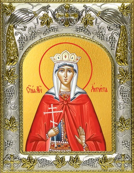 Икона Августа Святая, 14х18 см 29288 - фото 42867