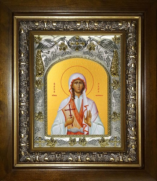 Икона Святая Злата мученица, в киоте 20х24 см 29295 - фото 42874