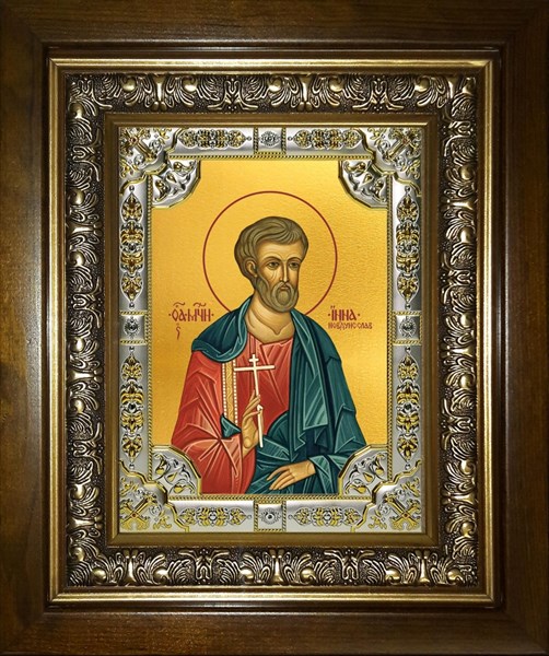 Икона Инна Новодунский, в киоте 24х30 см 29309