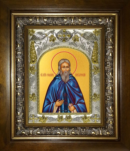 Икона Роман Киржачский, в киоте 20х24 см 29428